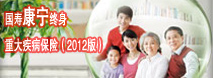 国寿康宁终身重大疾病保险（2012版）