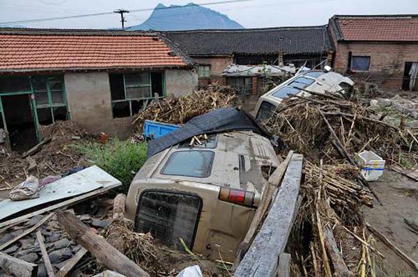 河北洪灾已致32人死亡20人失踪