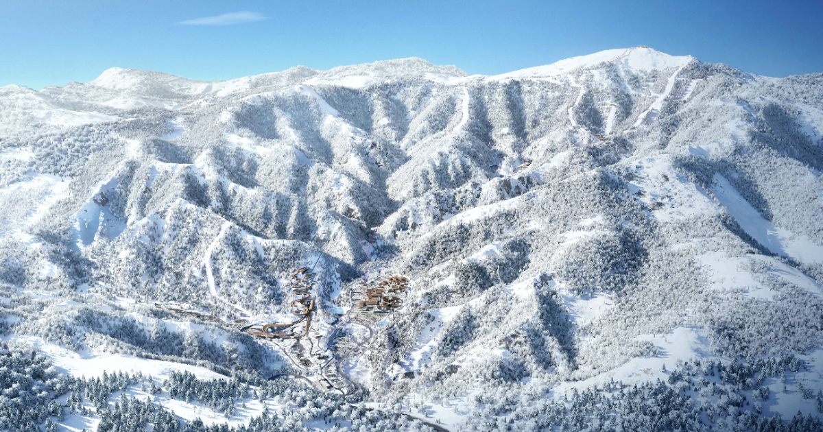 国家高山滑雪中心(效果图)